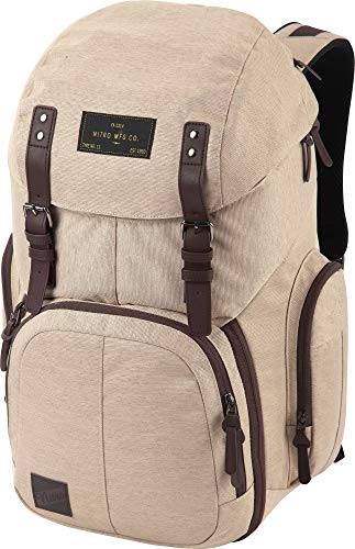 Nitro 878037 Weekender Alltagsrucksack mit gepolstertem Laptopfach, Schulrucksack, Wanderrucksack inkl. Nassfach, 42 L, Almond Nitro 878037 Weekender Alltagsrucksack mit gepolstertem Laptopfach, Schulrucksack, Wanderrucksack inkl. Nassfach, 42 L, Almond von Nitro