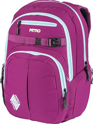 Nitro Chase Rucksack, Schulrucksack mit Organizer, Schoolbag, Daypack mit 17 Zoll Laptopfach, Grateful Pink , 35L Nitro Chase Rucksack, Schulrucksack mit Organizer, Schoolbag, Daypack mit 17 Zoll Laptopfach, Grateful Pink , 35L von Nitro