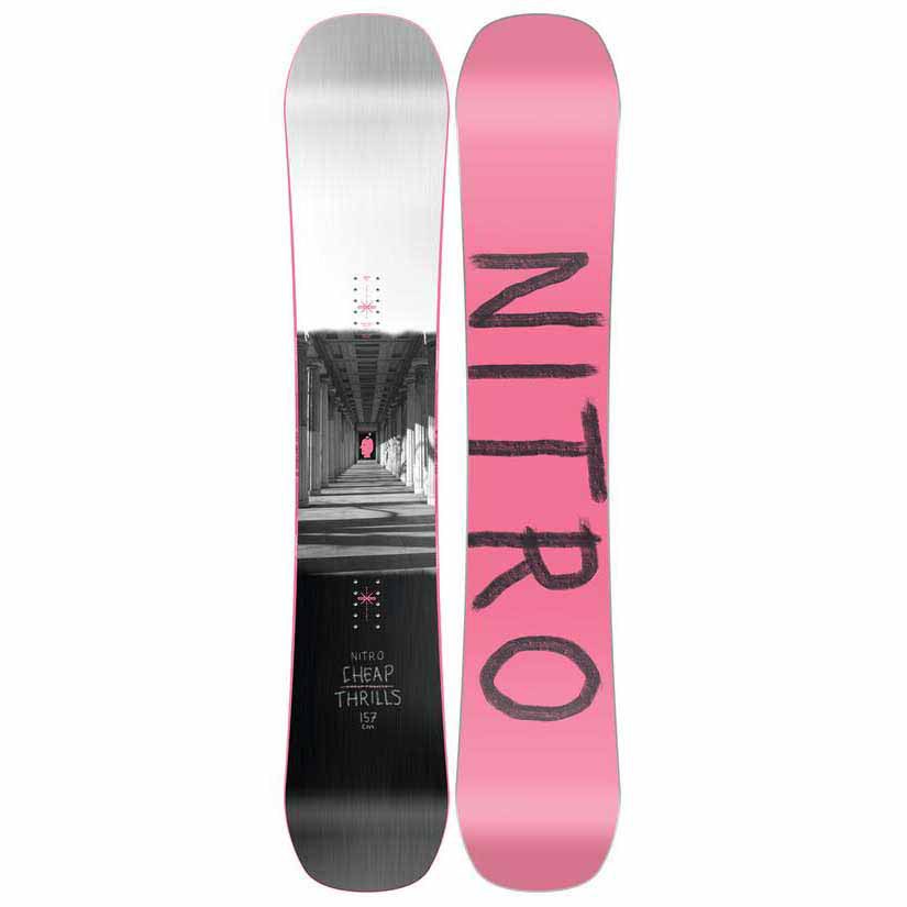 Nitro Cheap Trills Wide Snowboard Rosa 155W von Nitro