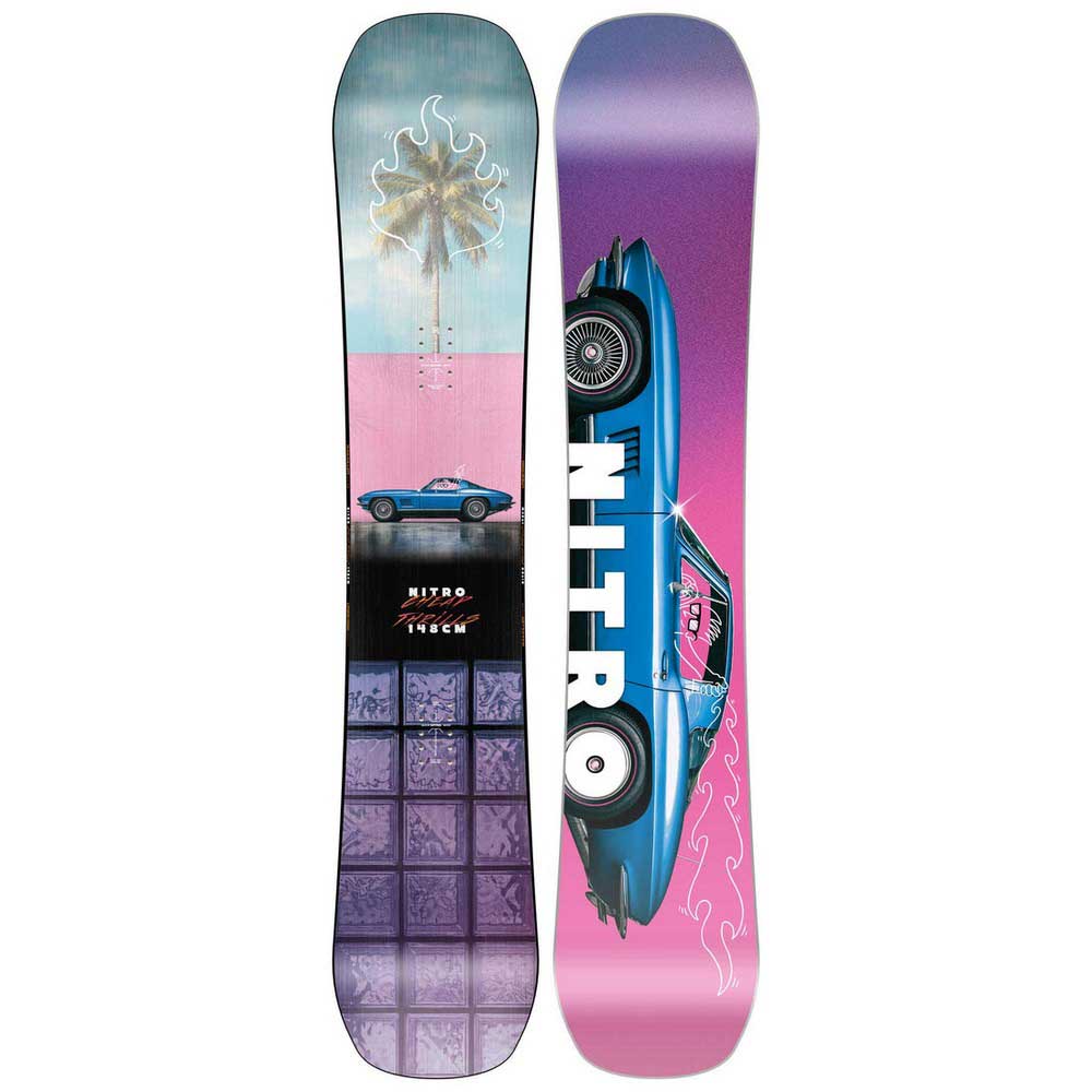 Nitro Cheap Trills Snowboard Rosa 152 Nitro Cheap Trills Snowboard Rosa 152 von Nitro