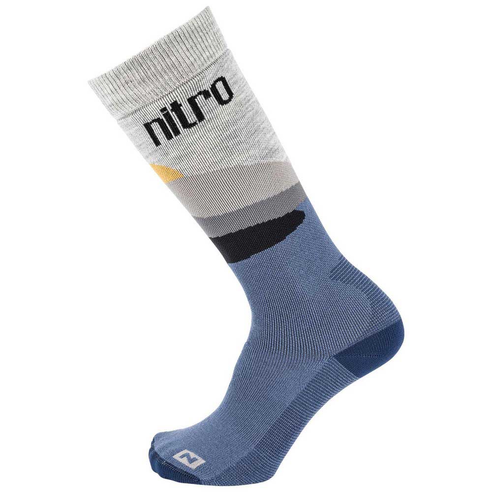 Nitro Cloud 3 Long Socks Blau EU 40-43 Frau von Nitro