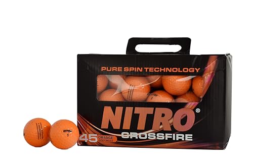 Nitro Crossfire Kugel-Set, Orange, 45 Stück Nitro Crossfire Kugel-Set, Orange, 45 Stück von Nitro