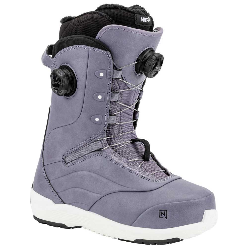 Nitro Crown Boa Snowboard Boots Grau 25.5 von Nitro