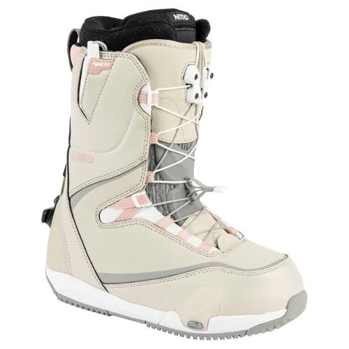 Nitro Damen CAVE TLS Step ON All Mountain Freestyle Freeride Schnellschnürsystem Boot Snowboardboot, Sand-Rose, 28.0 Nitro Damen CAVE TLS Step ON All Mountain Freestyle Freeride Schnellschnürsystem Boot Snowboardboot, Sand-Rose, 28.0 von Nitro
