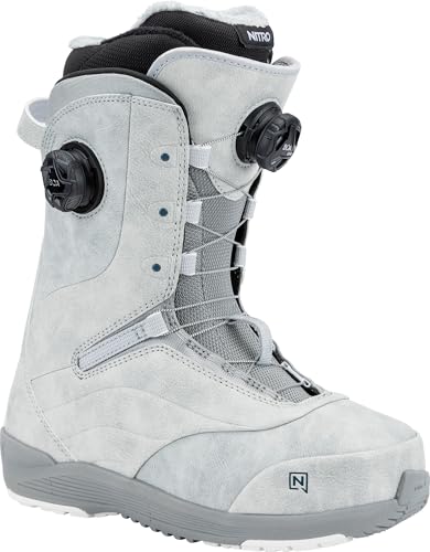 Nitro Damen Crown BOA Snowboardboot, Grey, 25,5 von Nitro