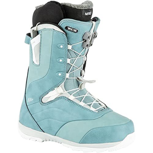 Nitro Damen Crown TLS Boot ´22 Snowboardboot, Grey-Blue, 285 von Nitro