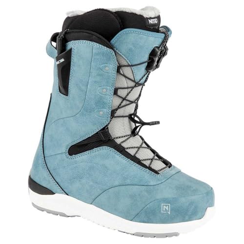 Nitro Damen Crown TLS Leichter Snowboardboot mit Schnellschnürsystem Allround Freestyle Freeride Softboot, Blue, MP 25.5 // EU 39 1/3 // US WMN 8 von Nitro