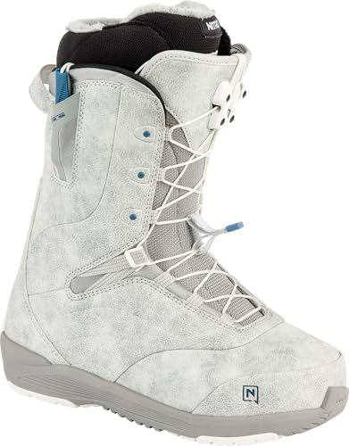 Nitro Damen Crown TLS Leichter Snowboardboot mit Schnellschnürsystem Allround Freestyle Freeride Softboot, Grey, MP 27.5 // EU 42 // US WMN 10 Nitro Damen Crown TLS Leichter Snowboardboot mit Schnellschnürsystem Allround Freestyle Freeride Softboot, Grey, MP 27.5 // EU 42 // US WMN 10 von Nitro