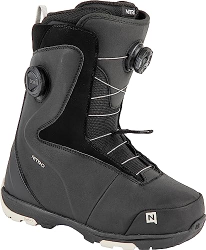 Nitro Damen Cypress Boa Dual '24 All Mountain Freestyle Schnellschnürssystem Boot Snowboardboot, Black, MP 25.0 // EU 38 2/3 // US WMN 7,5 von Nitro