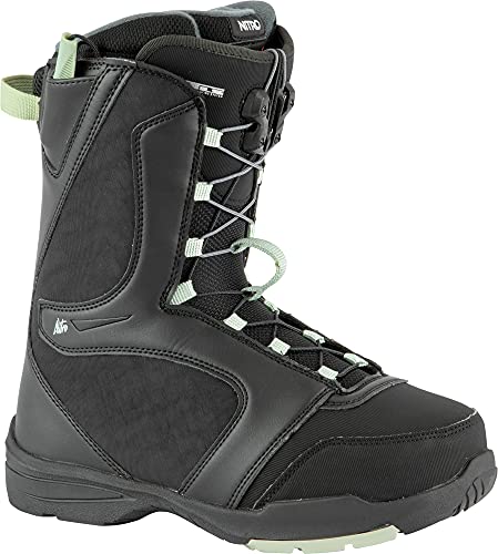 Nitro Damen Flora TLS Boot ´22 Snowboardboot, Black Mint, 230 Nitro Damen Flora TLS Boot ´22 Snowboardboot, Black Mint, 230 von Nitro