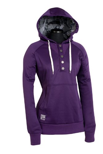 Nitro Damen Kapuzensweatshirt PULLY HD, purple, L von Nitro