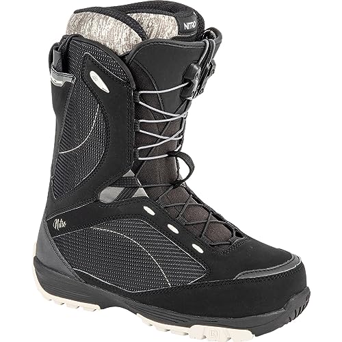 ATOMIC Damen Monarch TLS '24 All Mountain Freestyle Schnellschnürsystem Boot Snowboardboot, Black-Sand, MP 25.5 // EU 39 1/3 // US WMN 8 ATOMIC Damen Monarch TLS '24 All Mountain Freestyle Schnellschnürsystem Boot Snowboardboot, Black-Sand, MP 25.5 // EU 39 1/3 // US WMN 8 von ATOMIC