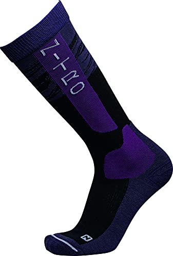 Nitro Damen Nitro Wmns Cloud 7 Snowboardsocken, Black-Burgundy, M EU von Nitro