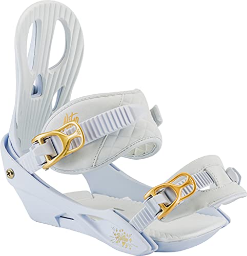 Nitro Damen Rythm '22 All Mountain günsitge Bindung Snowboardbindung, White Gold, S Nitro Damen Rythm '22 All Mountain günsitge Bindung Snowboardbindung, White Gold, S von Nitro