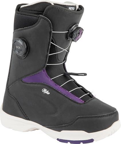 Nitro Damen Scala BOA Snowboardboot, Black-Purple, MP 25,5 // EU 39 1/3 // US 8 Nitro Damen Scala BOA Snowboardboot, Black-Purple, MP 25,5 // EU 39 1/3 // US 8 von Nitro