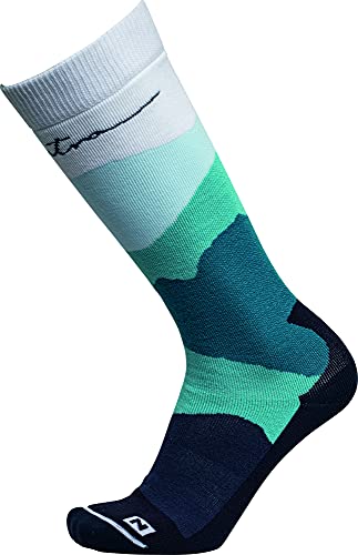 Nitro Damen Socks WMNS Cloud 3 Snowboardsocken, Teal White, S Nitro Damen Socks WMNS Cloud 3 Snowboardsocken, Teal White, S von Nitro