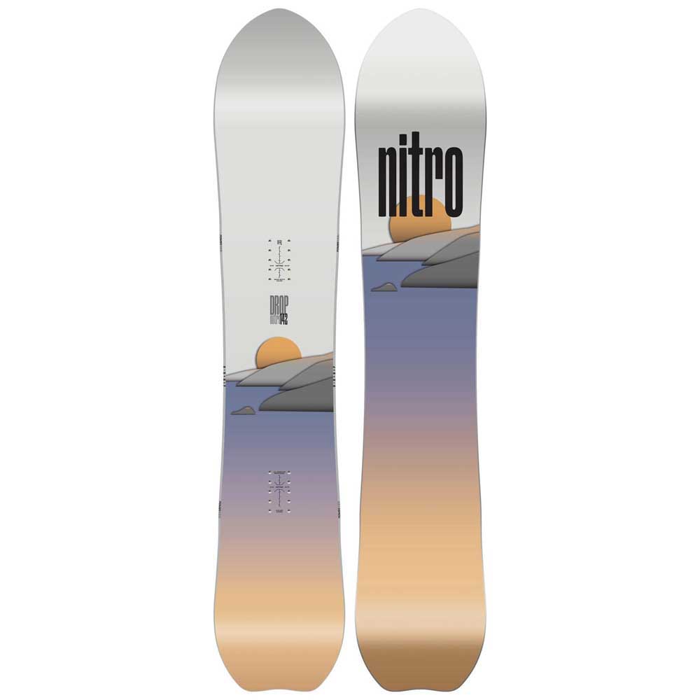 Nitro Drop Woman Snowboard Durchsichtig 152 von Nitro