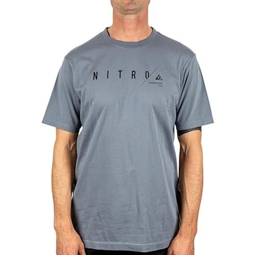 Nitro Erwachsene BRO Tee'20 T-Shirt, Stone Grey, S Nitro Erwachsene BRO Tee'20 T-Shirt, Stone Grey, S von Nitro