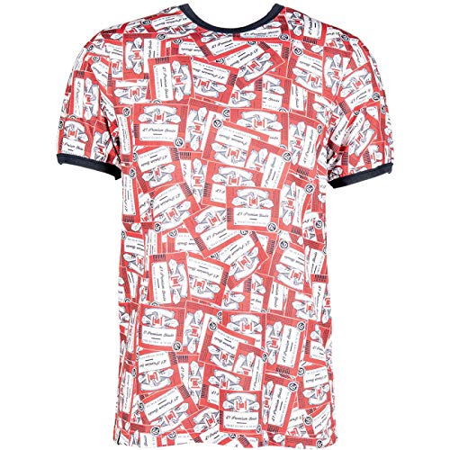 Nitro Erwachsene Glory Bound Ringer Tee'20 T-Shirt, Red, XL Nitro Erwachsene Glory Bound Ringer Tee'20 T-Shirt, Red, XL von Nitro