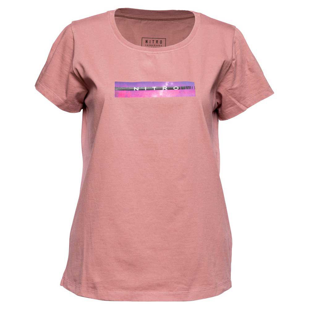 Nitro Fate Short Sleeve T-shirt Rosa XS Mann von Nitro