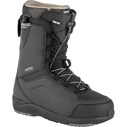 Nitro Herren Anthem TLS '22 All Mountain Freeride Freestyle Schnellschnürsystem Boot Snowboardboot, Black, 295 von Nitro