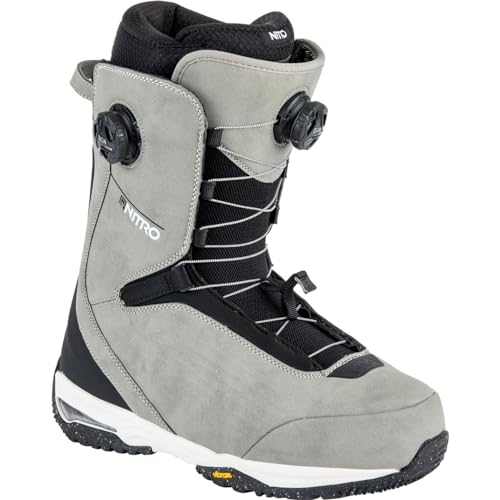 Nitro Herren Chase Dual Boa, All Mountain Freeride Freestyle Premium Boot Snowboardboot, Stone, MP 30.0 // EU 45 1/3 // US 12 Nitro Herren Chase Dual Boa, All Mountain Freeride Freestyle Premium Boot Snowboardboot, Stone, MP 30.0 // EU 45 1/3 // US 12 von Nitro