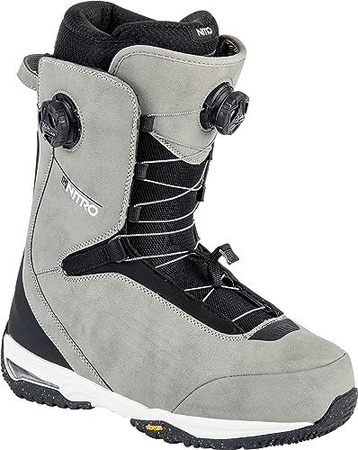 Nitro Herren Chase Dual Boa, All Mountain Freeride Freestyle Premium Boot Snowboardboot, Stone, MP 32.5 // EU 48 2/3 // US 14,5 von Nitro