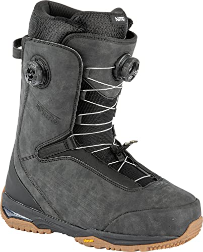 Nitro Herren Chase Dual Boa '22 All Mountain Freeride Freestyle Premium Boot Snowboardboot, Black, 270 von Nitro