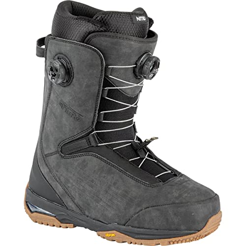 Nitro Herren Chase Dual Boa '22 All Mountain Freeride Freestyle Premium Boot Snowboardboot, Black, 285 von Nitro