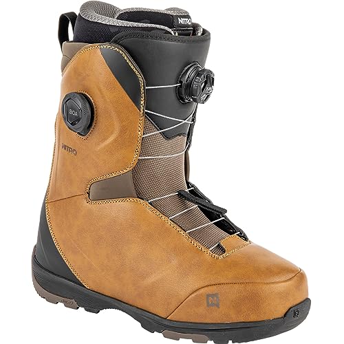 Nitro Herren Club BOA Dual All Mountain Freeride Freestyle Schnellschnürsystem Boot Snowboardboot, Brown, MP 26.5 // EU 40 2/3 // US 8,5 Nitro Herren Club BOA Dual All Mountain Freeride Freestyle Schnellschnürsystem Boot Snowboardboot, Brown, MP 26.5 // EU 40 2/3 // US 8,5 von Nitro