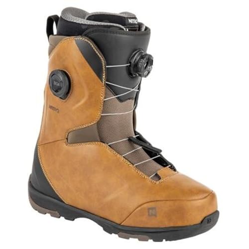 Nitro Herren Club BOA Dual All Mountain Freeride Freestyle Schnellschnürsystem Boot Snowboardboot, Brown, MP 27.5 // EU 42 // US 9,5 Nitro Herren Club BOA Dual All Mountain Freeride Freestyle Schnellschnürsystem Boot Snowboardboot, Brown, MP 27.5 // EU 42 // US 9,5 von Nitro