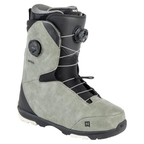 Nitro Herren Club BOA Dual All Mountain Freeride Freestyle Schnellschnürsystem Boot Snowboardboot, Grey-Black, MP 27.5 // EU 42 // US 9,5 Nitro Herren Club BOA Dual All Mountain Freeride Freestyle Schnellschnürsystem Boot Snowboardboot, Grey-Black, MP 27.5 // EU 42 // US 9,5 von Nitro