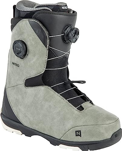 Nitro Herren Club BOA Dual All Mountain Freeride Freestyle Schnellschnürsystem Boot Snowboardboot, Grey-Black, MP 28.0 // EU 42 2/3 // US 10 Nitro Herren Club BOA Dual All Mountain Freeride Freestyle Schnellschnürsystem Boot Snowboardboot, Grey-Black, MP 28.0 // EU 42 2/3 // US 10 von Nitro