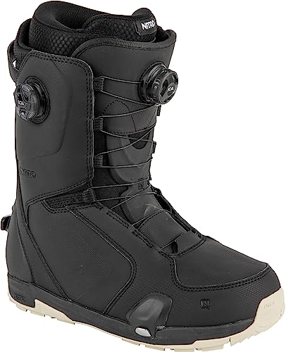 Nitro Herren Darkseid BOA All Mountain Freeride Freestyle Highend Premium Schnellschnürsystem Step On Boot Snowboardboot, Black, 28.0 von Nitro