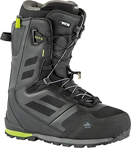 Nitro Herren Incline TLS Boot ´22 Snowboardboot, Black-Lime, 235 von Nitro