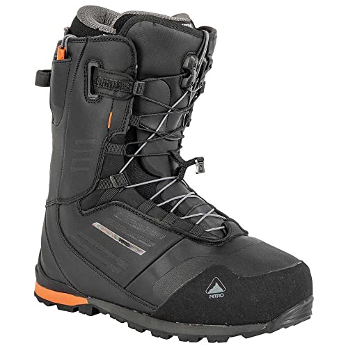 Nitro Herren Nitro Herren Incline Tls '23 Splitboardboot All Mountain Freeride Premium Schneeschnürsys Snowboardboot, Schwarz, MP 24,5 // EU 38 US 6,5 Nitro Herren Nitro Herren Incline Tls '23 Splitboardboot All Mountain Freeride Premium Schneeschnürsys Snowboardboot, Schwarz, MP 24,5 // EU 38 US 6,5 von Nitro