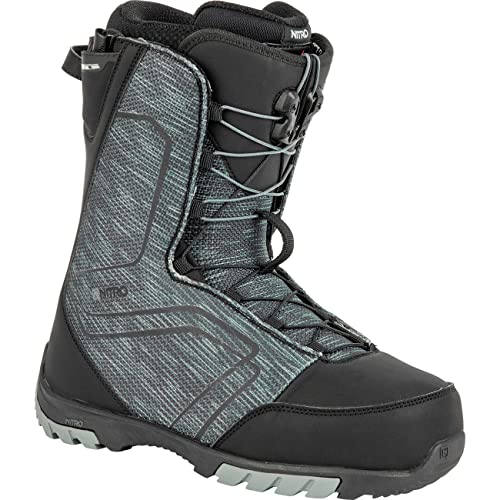 Nitro Herren Nitro Mænds Sentinel Tls '23 All Mountain Freestyle Quick Snøresystem Billig Båd Snowboardboot, Schwarz, MP 30,0 // EU 45 1/3 US 12 von ATOMIC