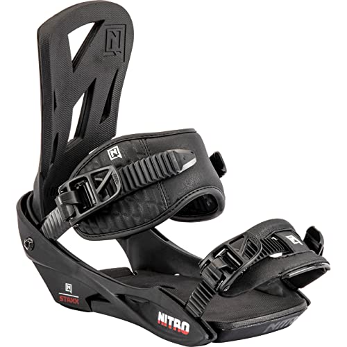 Nitro Herren STAXX '23 Snowboard Bindung Snowboardbindung, Black, M von Nitro