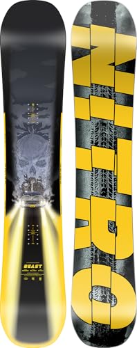 Nitro Herren Snowboards Beast ´25 Highend Premium Twin Camber Freestyle Boards von Nitro