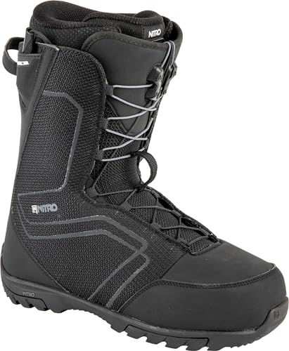 Nitro Herren Snowboards Sentinel TLS '23 All Mountain Freestyle Schnellschnürsystem Günstig Boot Snowboardboot, True Black, MP 32.0 // EU 48 // US 14 Nitro Herren Snowboards Sentinel TLS '23 All Mountain Freestyle Schnellschnürsystem Günstig Boot Snowboardboot, True Black, MP 32.0 // EU 48 // US 14 von Nitro