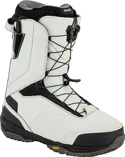 Nitro Herren Snowboards Venture Pro TLS, All Mountain Freeride Freestyle Schnellschnürsystem Boot Snowboardboot, Ice-NIKOTINE, Snowboardschuhe von Nitro