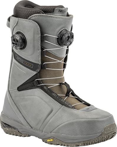 Nitro Herren Team BOA Snowboardboot, Charcoal, MP 28.0 // EU 42 2/3 // US 10 von Nitro