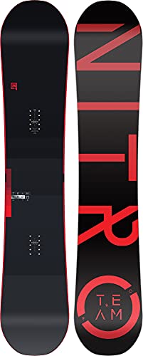 Nitro Herren Team Pro Wide 22 vielseitiges Directional Twin All Mountain Freesytle Board Snowboard, Multicolour, 159 Nitro Herren Team Pro Wide 22 vielseitiges Directional Twin All Mountain Freesytle Board Snowboard, Multicolour, 159 von Nitro