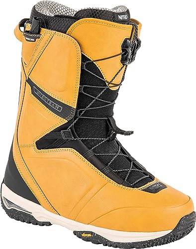 Nitro Snowboardboots Team TLS '24 All Mountain Freeride Freestyle Schnellschnürsystem Boot, Camel, MP 26.5 // EU 40 2/3 // US 8,5 von Nitro