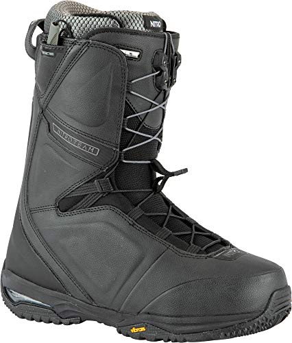 Nitro Herren Team Tls '22 All Mountain Freeride Freestyle hurtig snøresystem båd snowboardbåd Snowboardboot, Schwarz, 300 EU Nitro Herren Team Tls '22 All Mountain Freeride Freestyle hurtig snøresystem båd snowboardbåd Snowboardboot, Schwarz, 300 EU von Nitro