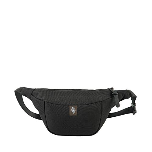 Hip Bag, Stylische Brusttasche, Gürteltasche mit 2 Fächern, Travel Pack, Heritage Umhängtasche, Festival Hüfttasche, Bauchtasche, 25 x 14 x 8cm, True Black Hip Bag, Stylische Brusttasche, Gürteltasche mit 2 Fächern, Travel Pack, Heritage Umhängtasche, Festival Hüfttasche, Bauchtasche, 25 x 14 x 8cm, True Black von Nitro