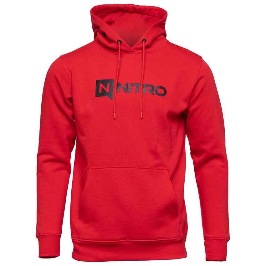 Nitro Logo Hoodie Rot M Mann von Nitro