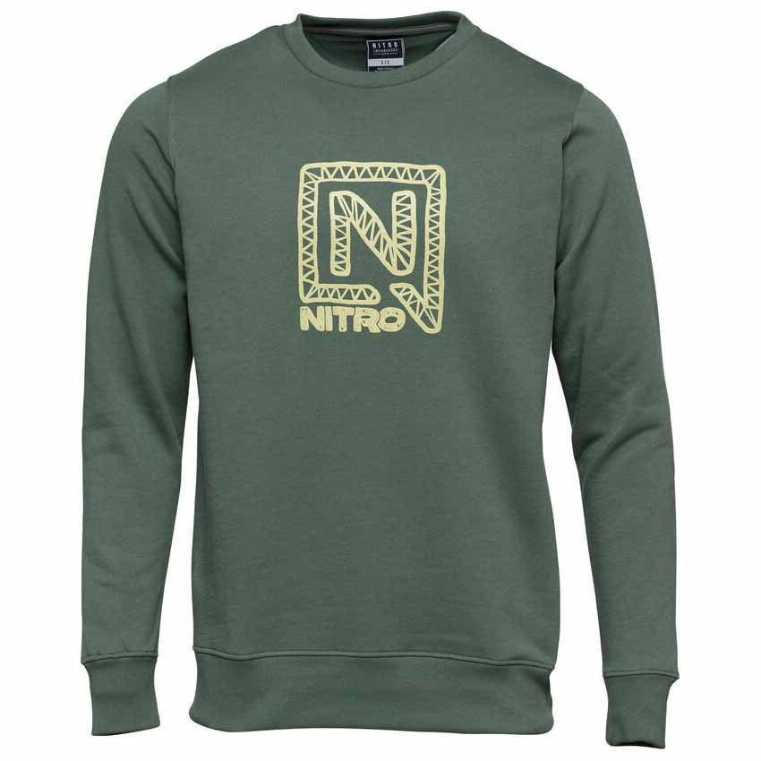 Nitro Marker Crew Sweatshirt Grün XL Mann von Nitro