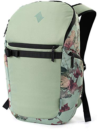 Nitro Nikuro, Daypack, Alltagsrucksack, Schulrucksack, Sportrucksack, Laptopfach, 26 L, Dead Flower von Nitro