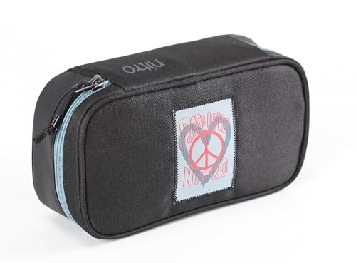 Nitro Pencil Case XL Inkl. Geo Dreieick & Stundenplan, Federmäppchen, Schlampermäppchen, Faulenzer Box, Federmappe, Stifte Etui Nitro Pencil Case XL Inkl. Geo Dreieick & Stundenplan, Federmäppchen, Schlampermäppchen, Faulenzer Box, Federmappe, Stifte Etui von Nitro
